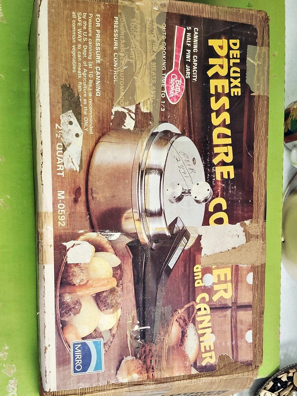 Mirro Deluxe Pressure Cooker and Canner 22 Quart M-0592